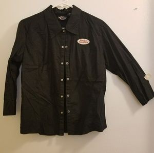 Harley Davidson long sleeve button up